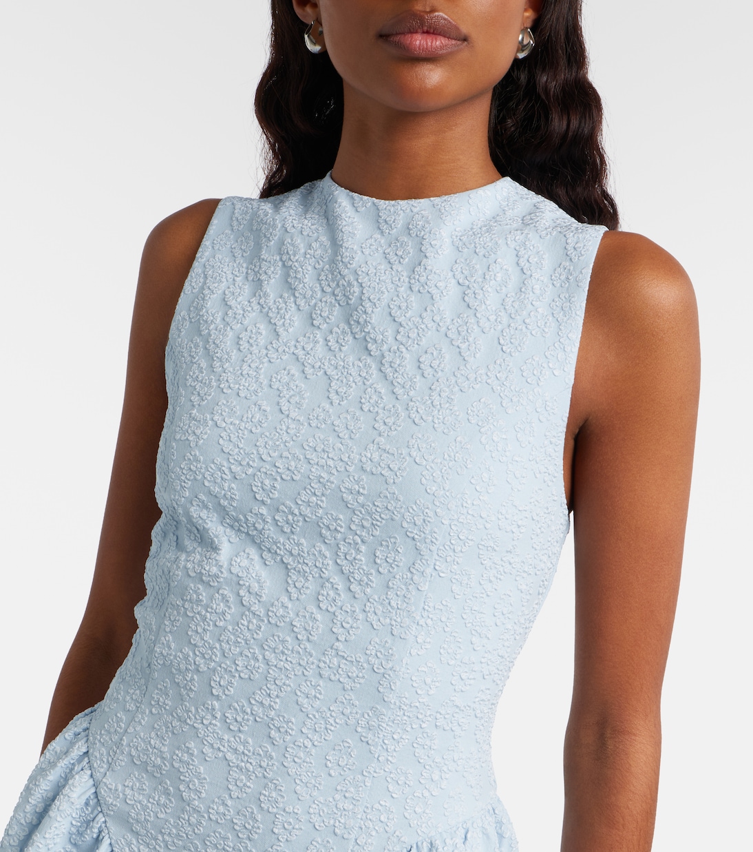 Midikleid aus Jacquard | Rotate