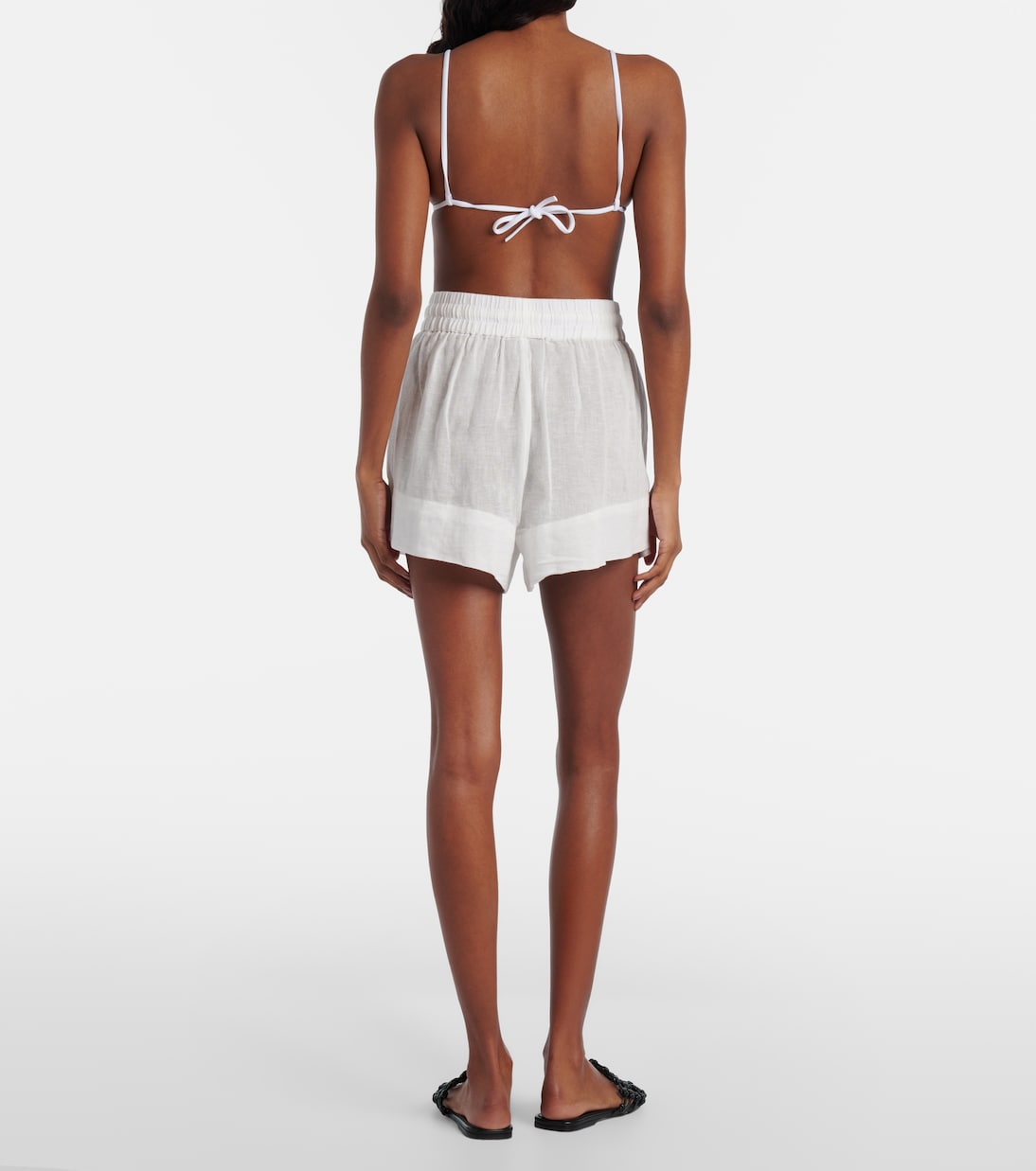 Bermuda-Shorts aus Baumwolle und Leinen | Polo Ralph Lauren