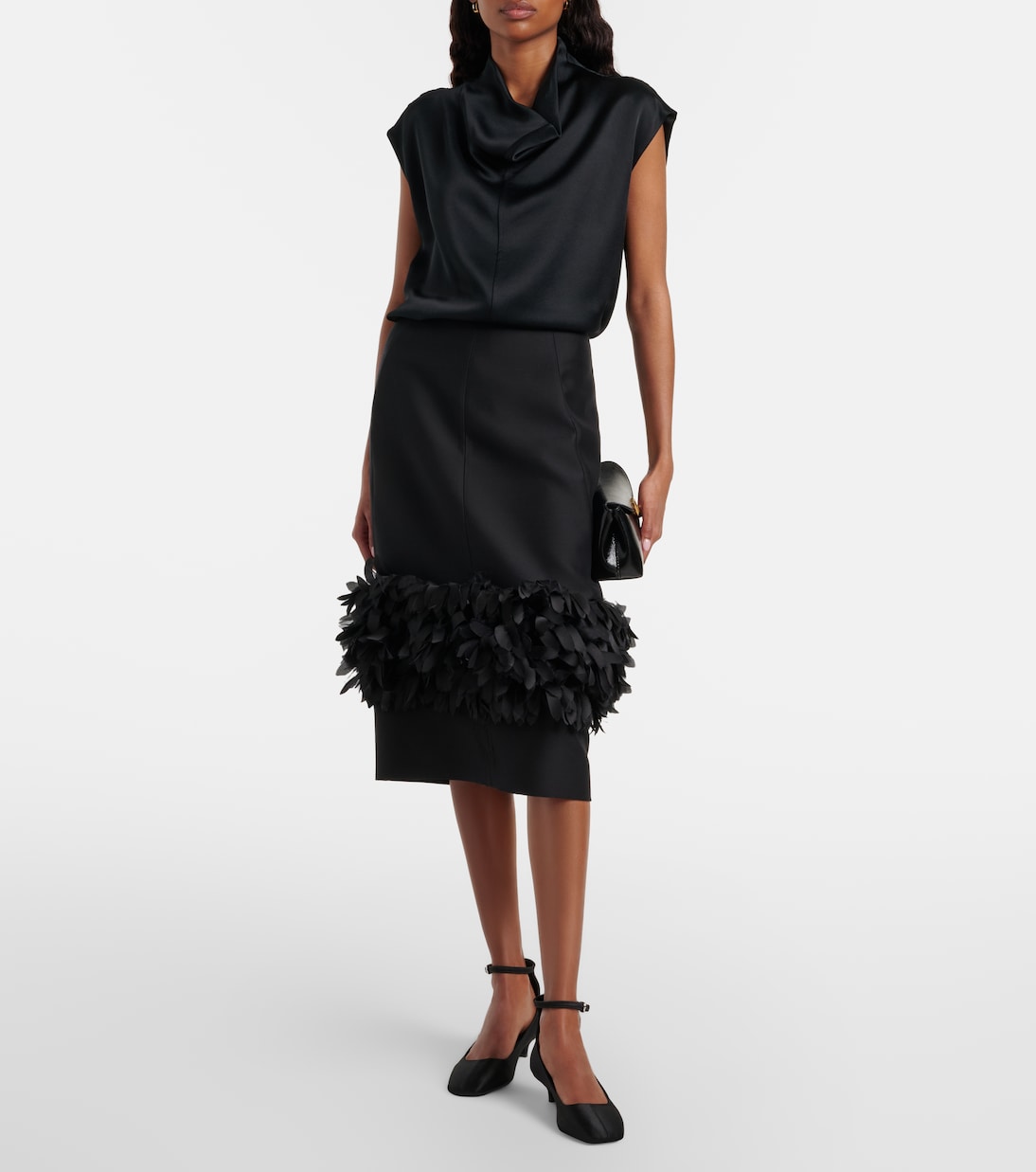 Pumps aus Satin | Toteme