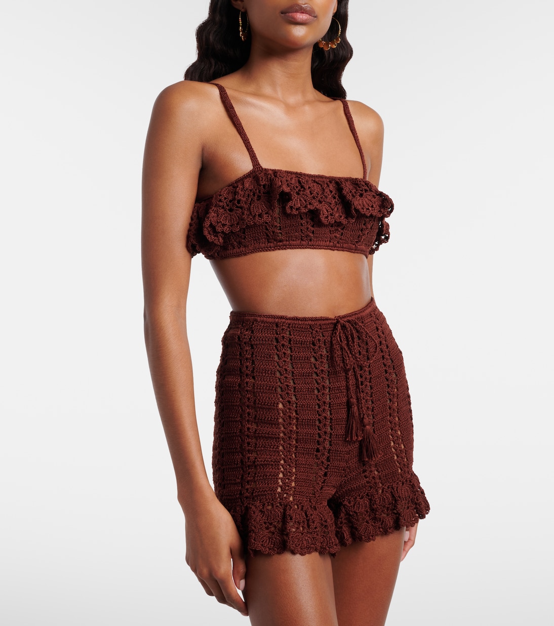 Crochet cotton bra top | Anna Kosturova