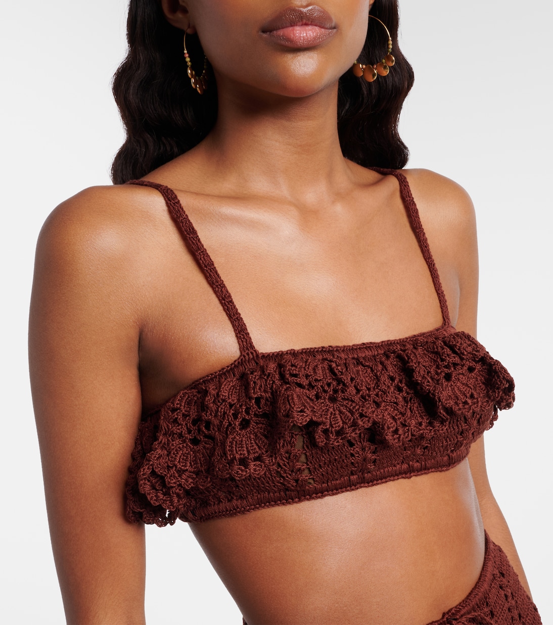 Crochet cotton bra top | Anna Kosturova