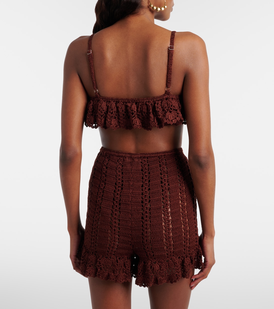 Crochet cotton bra top | Anna Kosturova