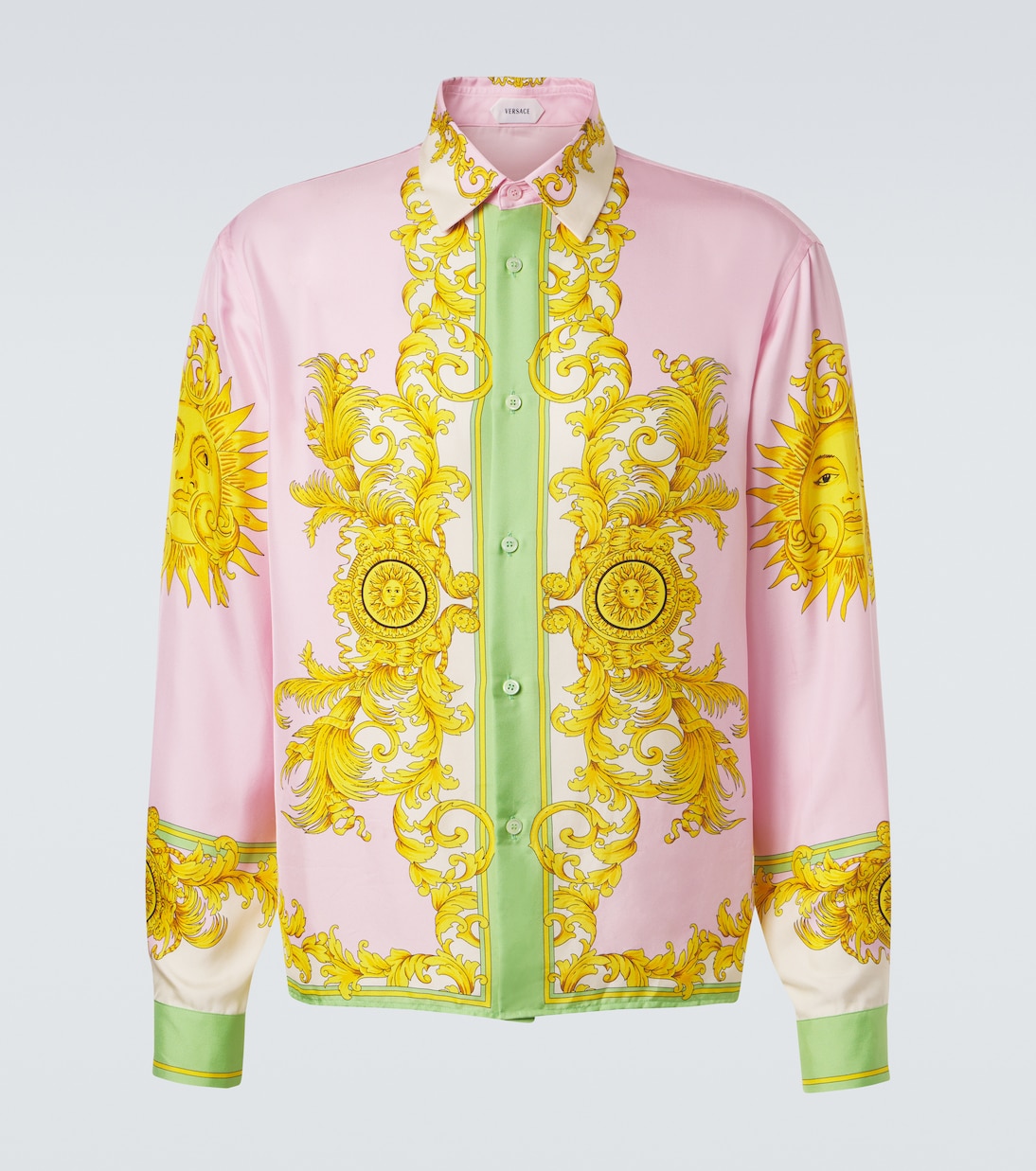 Printed silk shirt | Versace