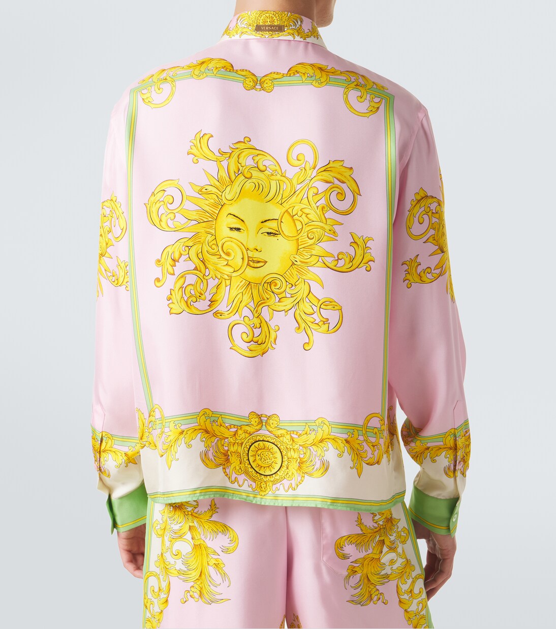 Printed silk shirt | Versace