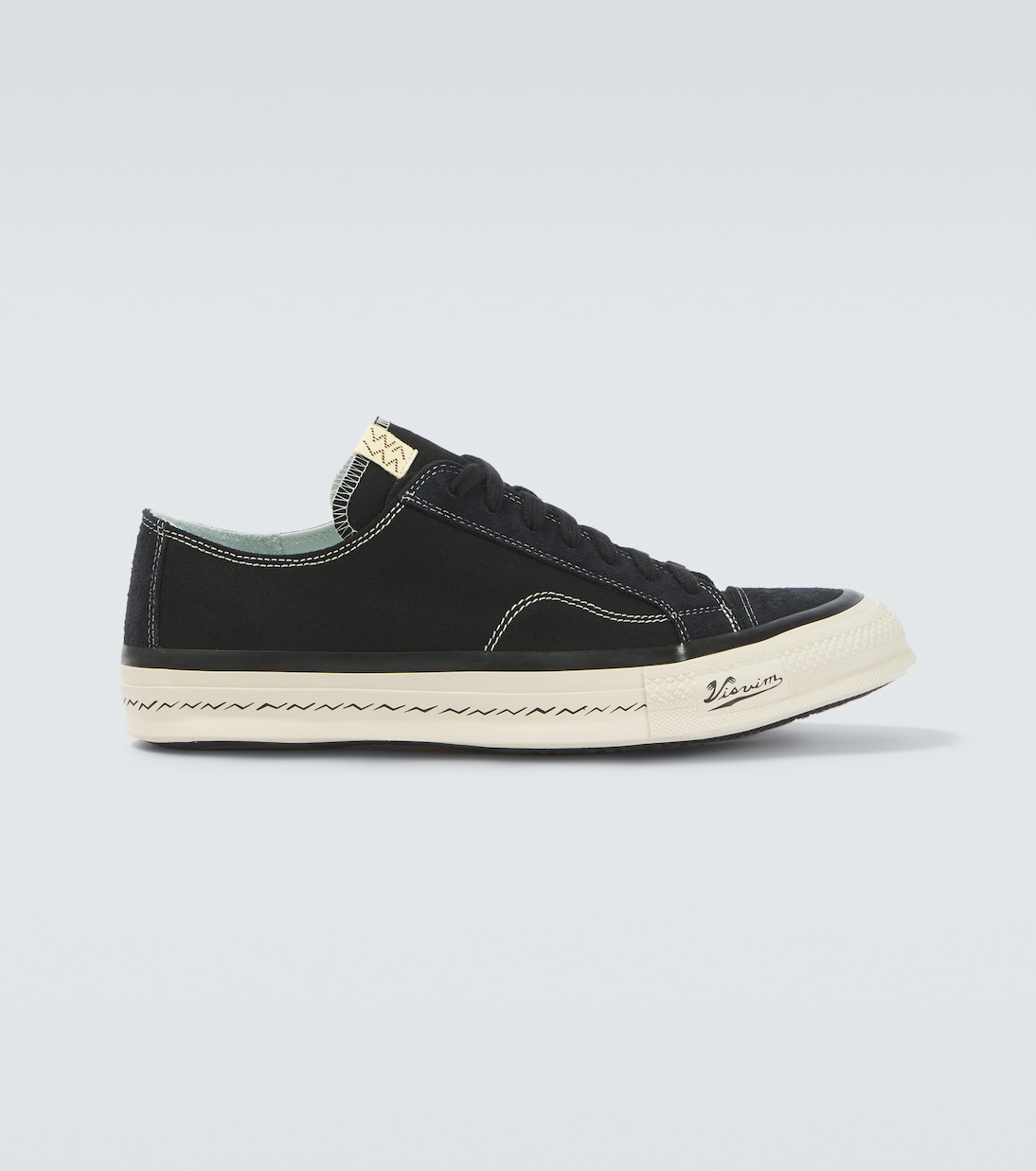 Nolan suede-trimmed canvas sneakers | Visvim