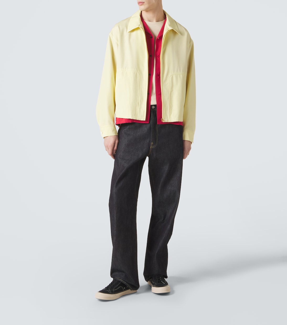 Nolan suede-trimmed canvas sneakers | Visvim