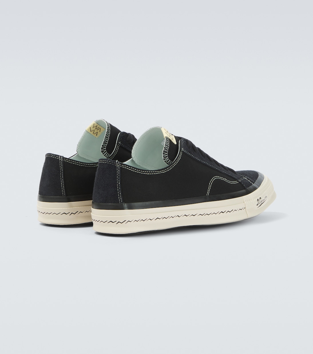 Nolan suede-trimmed canvas sneakers | Visvim