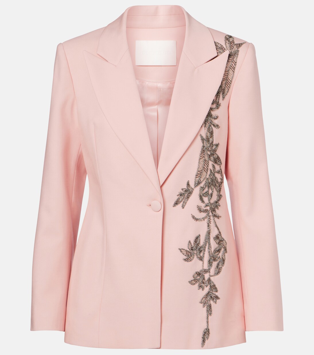 Lesia embellished wool-blend blazer | Costarellos