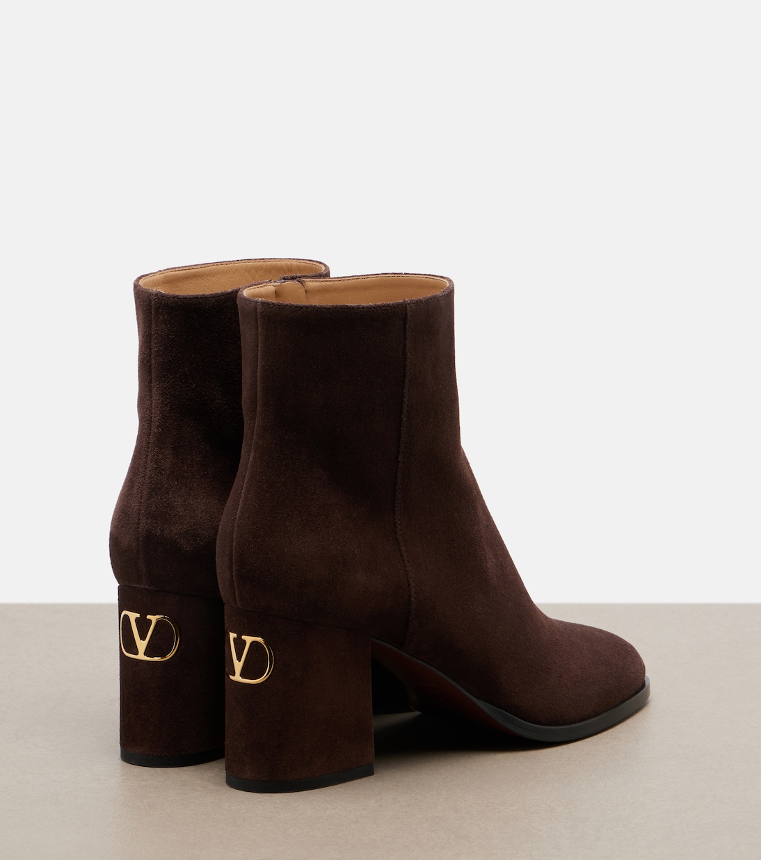 Stivaletti Fawcette VLogo in suede | Valentino Garavani