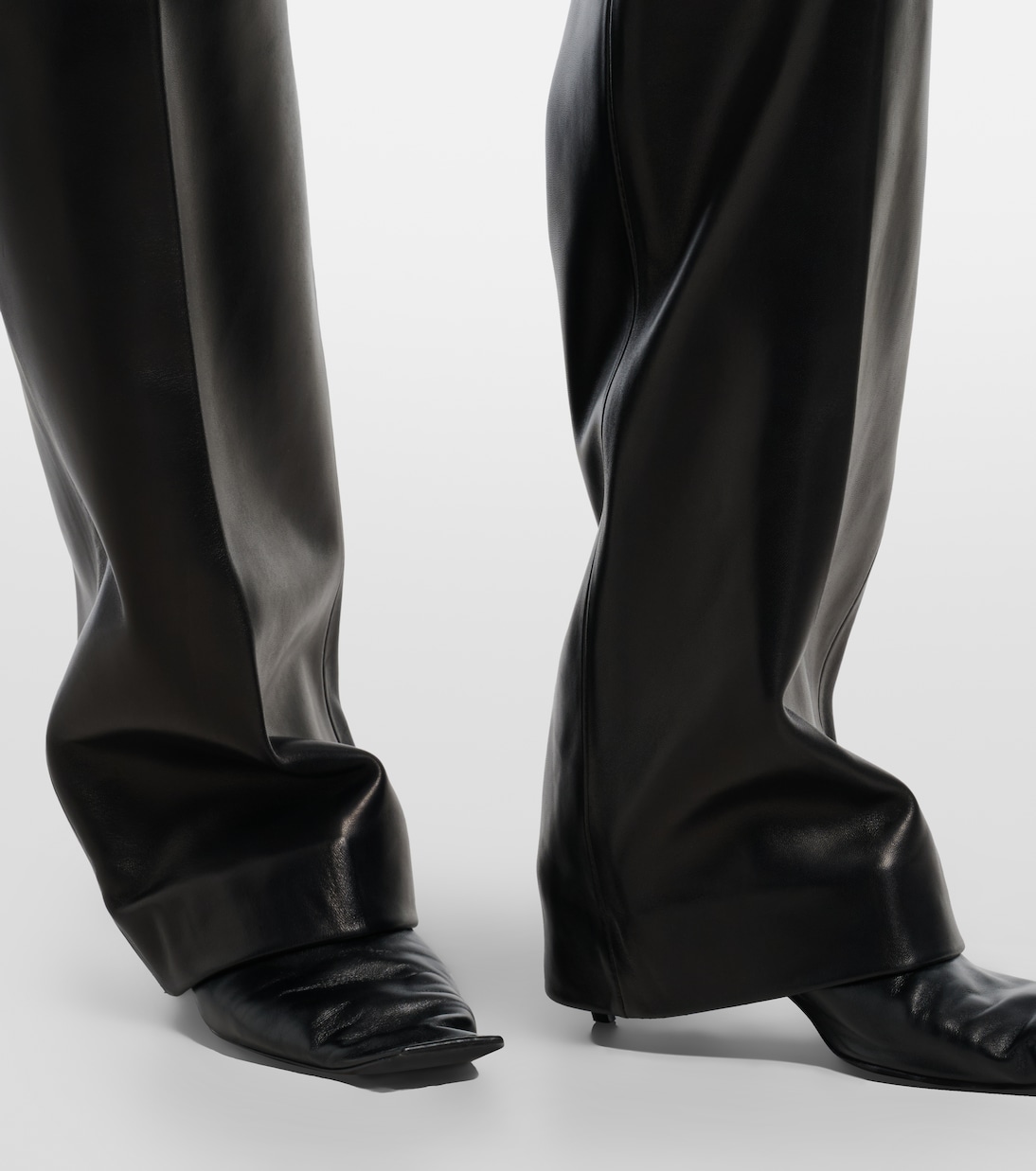Mita leather straight pants | Khaite