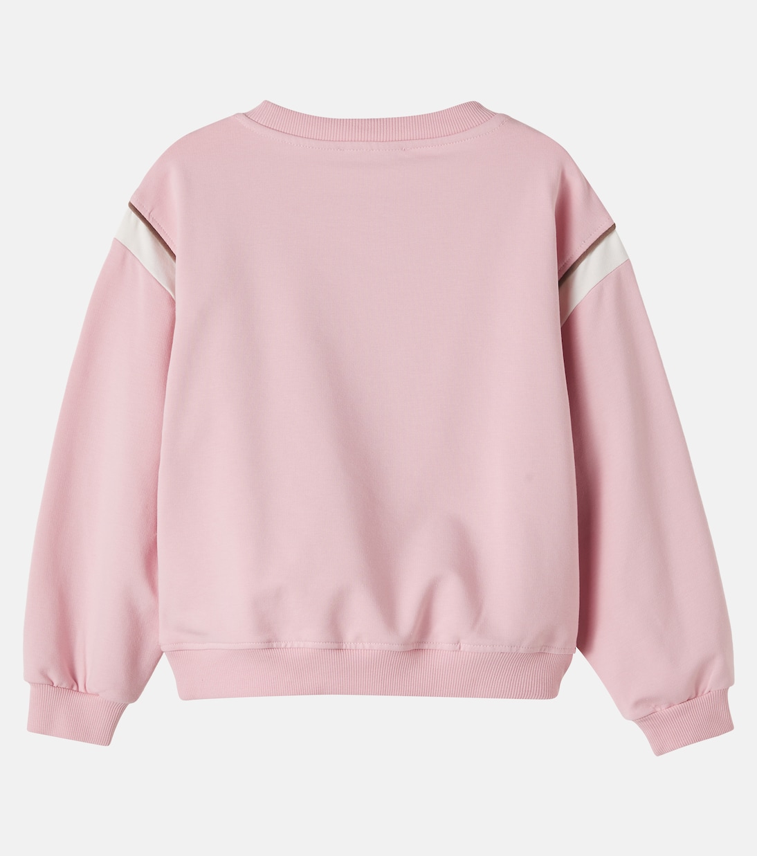 Embellished printed cotton-blend sweatshirt | Monnalisa