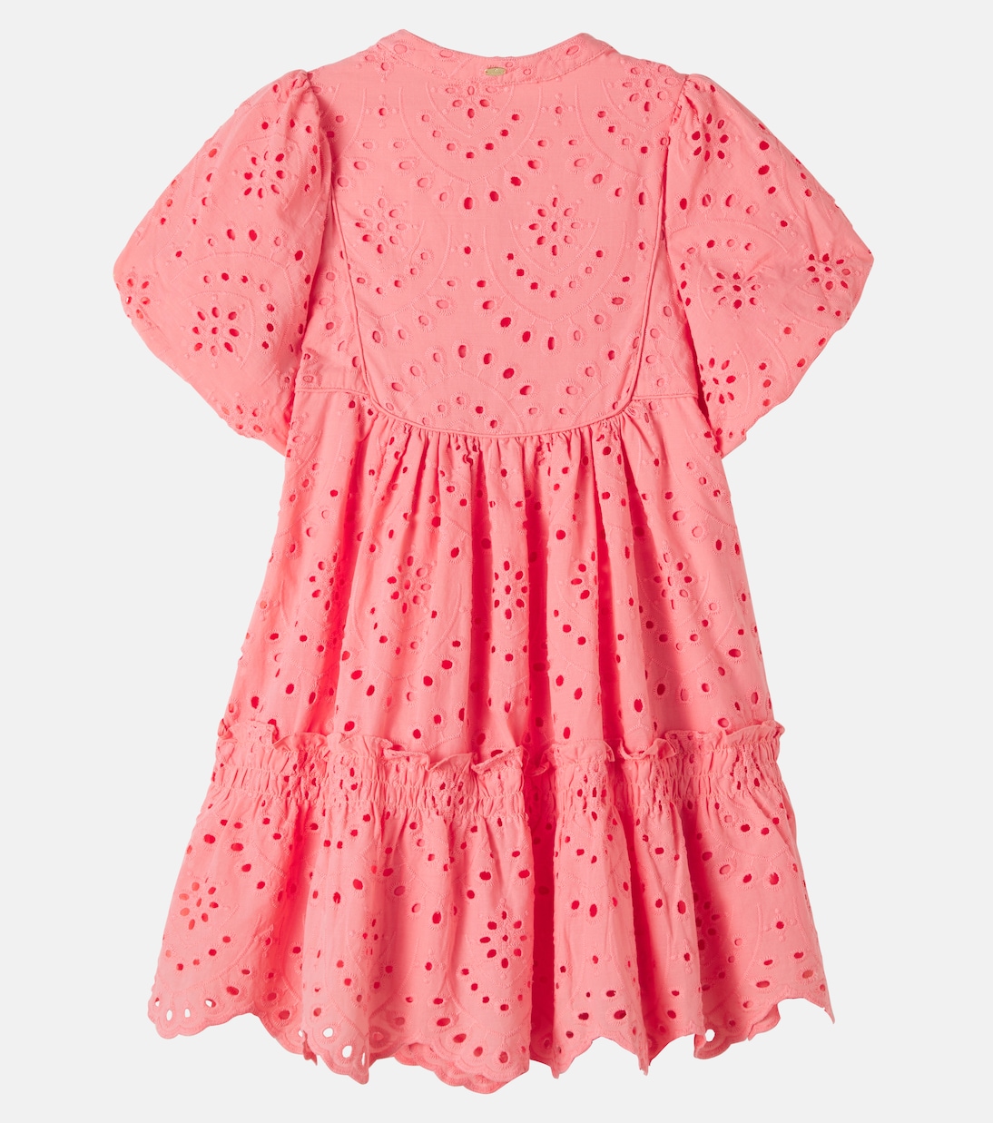Cruz broderie anglaise cotton dress | Poupette St Barth Kids