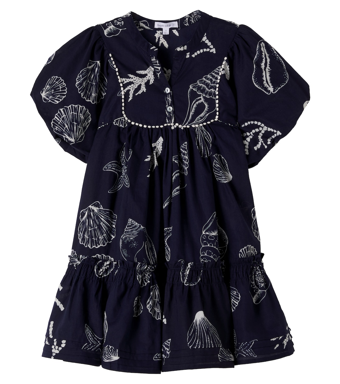 Cruz printed dress | Poupette St Barth Kids
