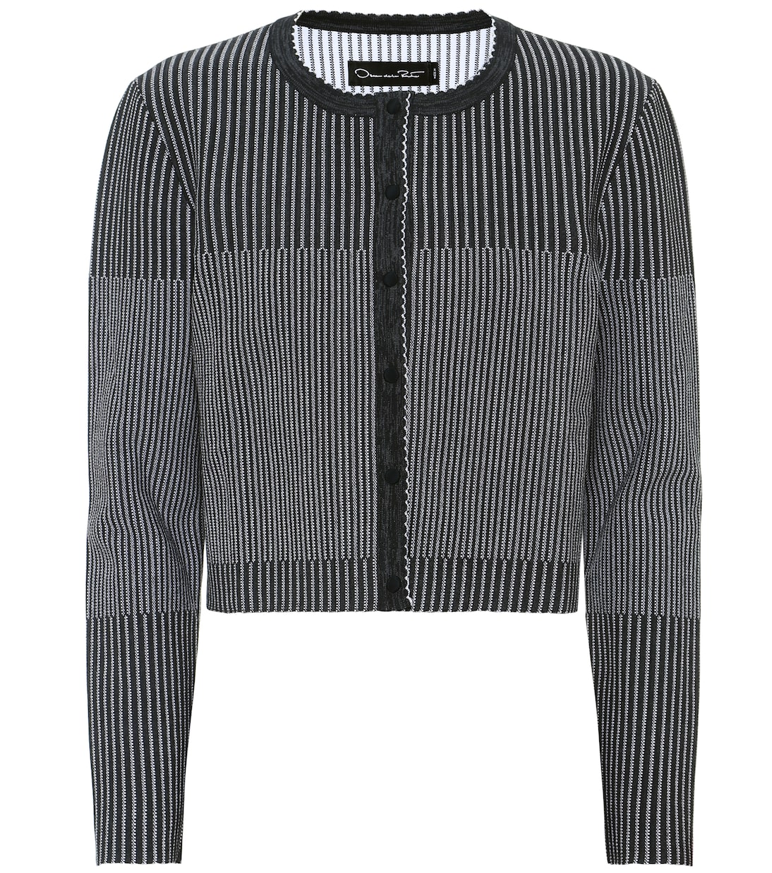 Cardigan raccourci | Oscar de la Renta