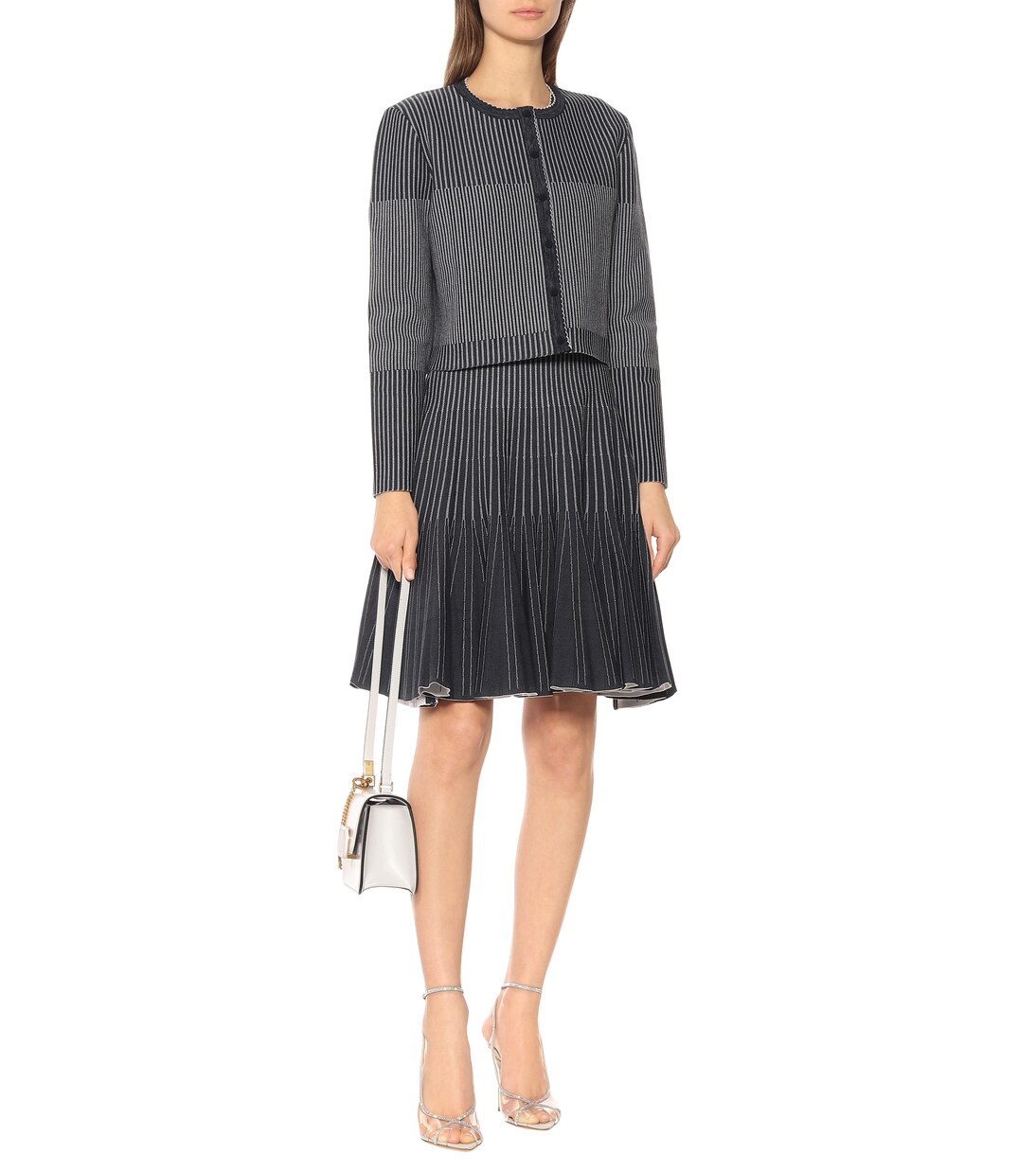 Cardigan raccourci | Oscar de la Renta