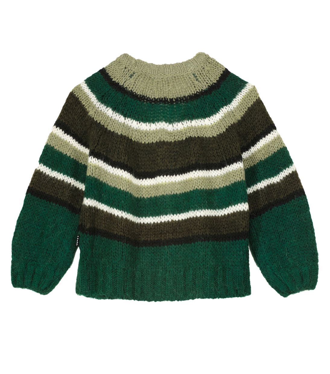 Gail striped wool-blend cardigan | Molo