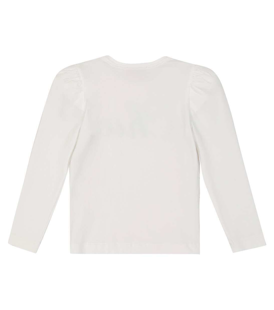 Embellished stretch-cotton top | Monnalisa