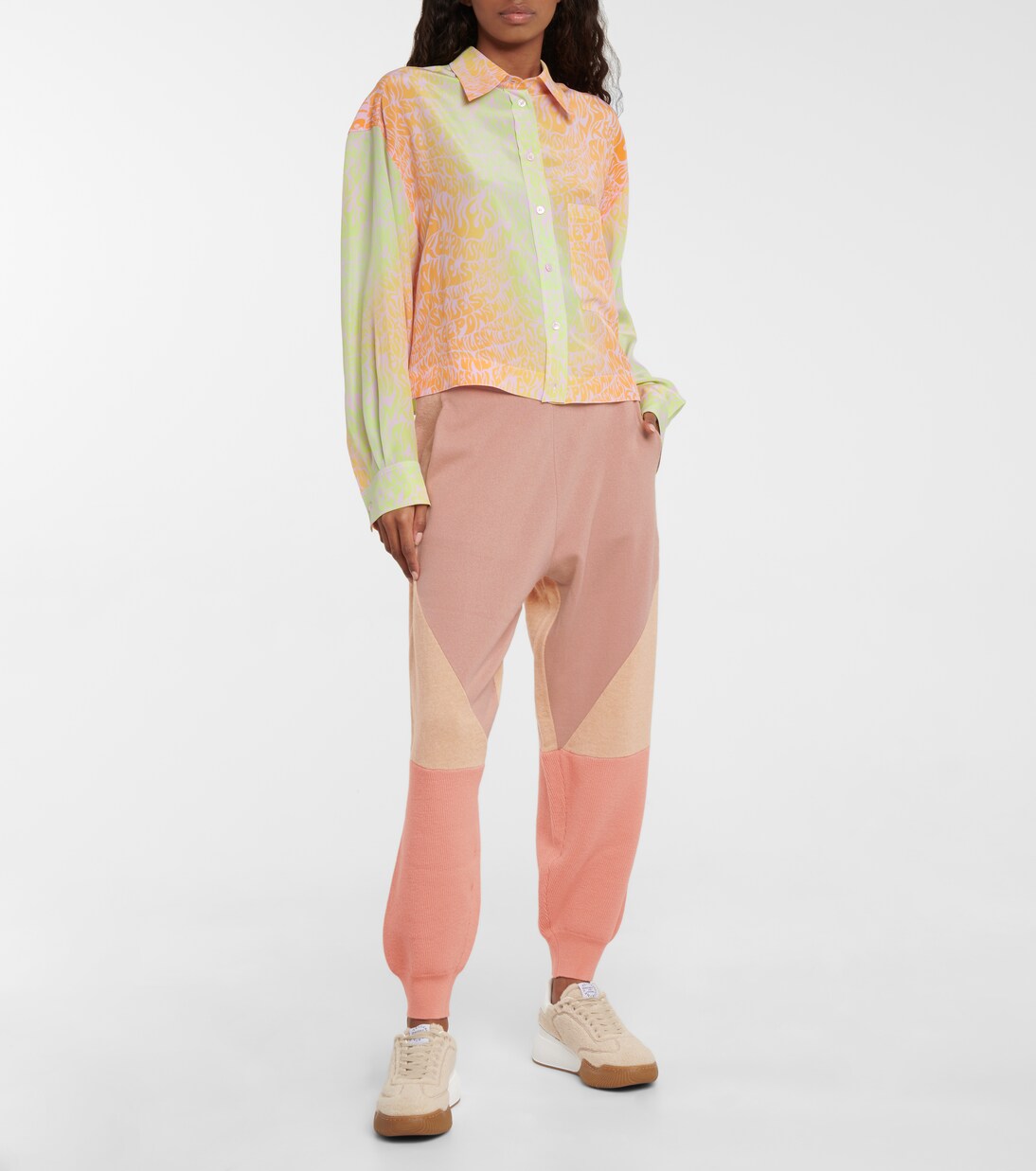 Pantalon de survêtement en laine vierge | Stella McCartney