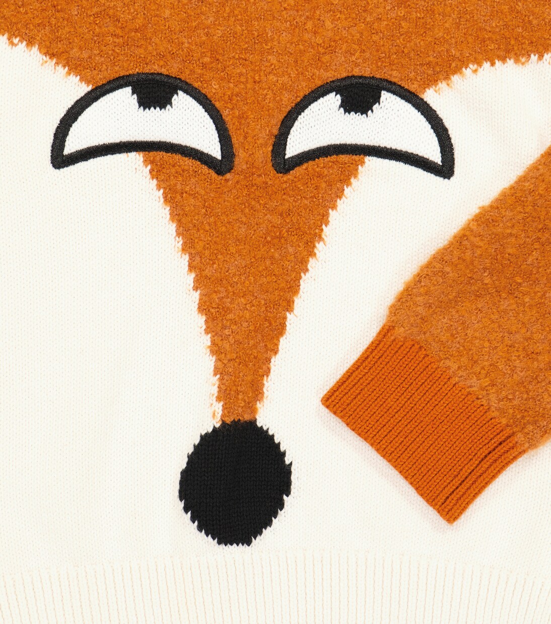 Colorblock fox sweater | Stella McCartney Kids