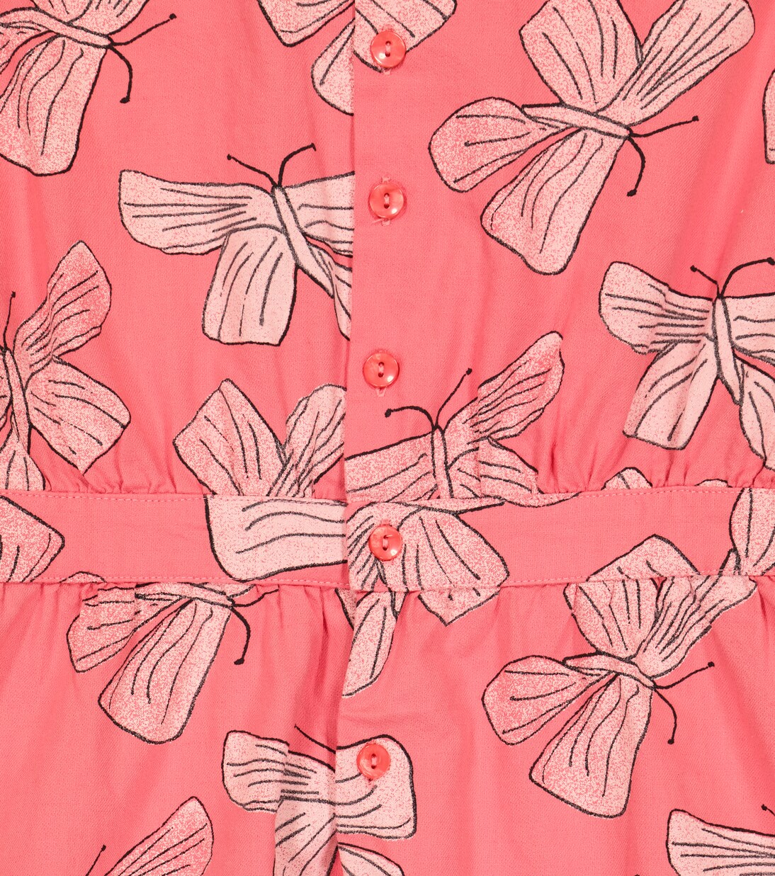 Tortoise printed cotton and linen dress | The Animals Observatory