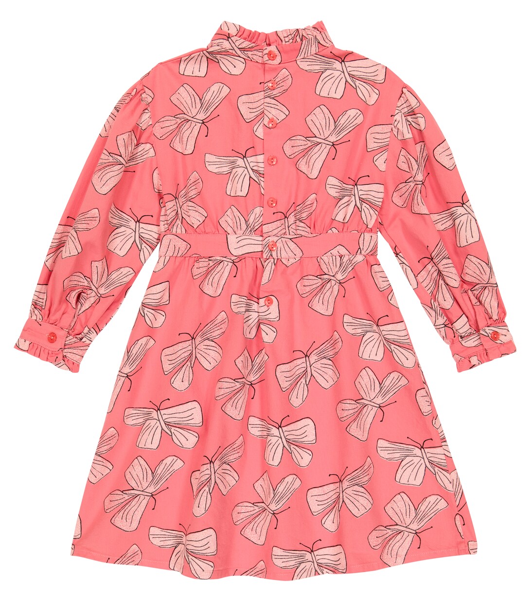 Tortoise printed cotton and linen dress | The Animals Observatory