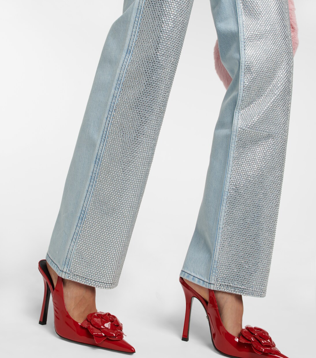 Le Jane embellished high-rise jeans | Frame