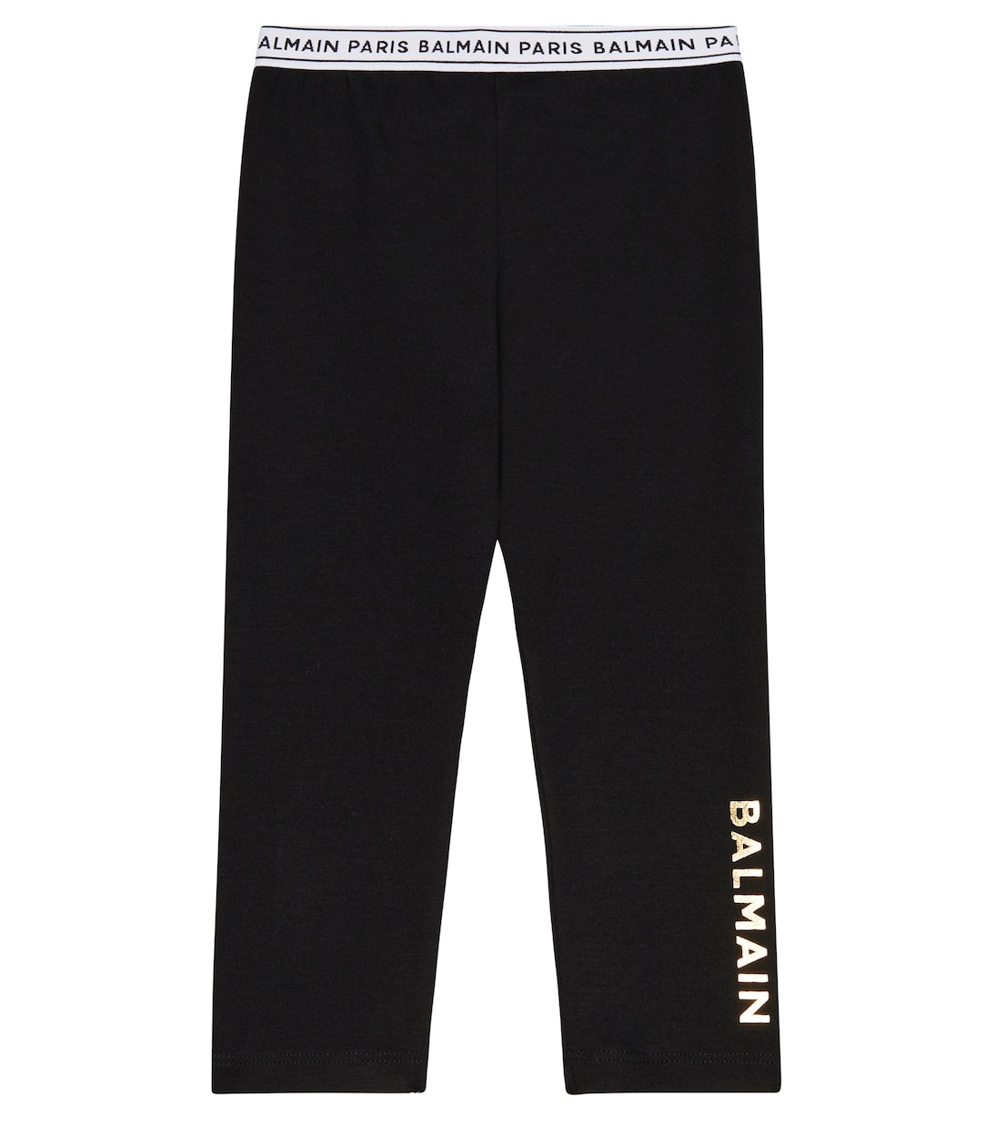 Baby logo jersey leggings | Balmain Kids