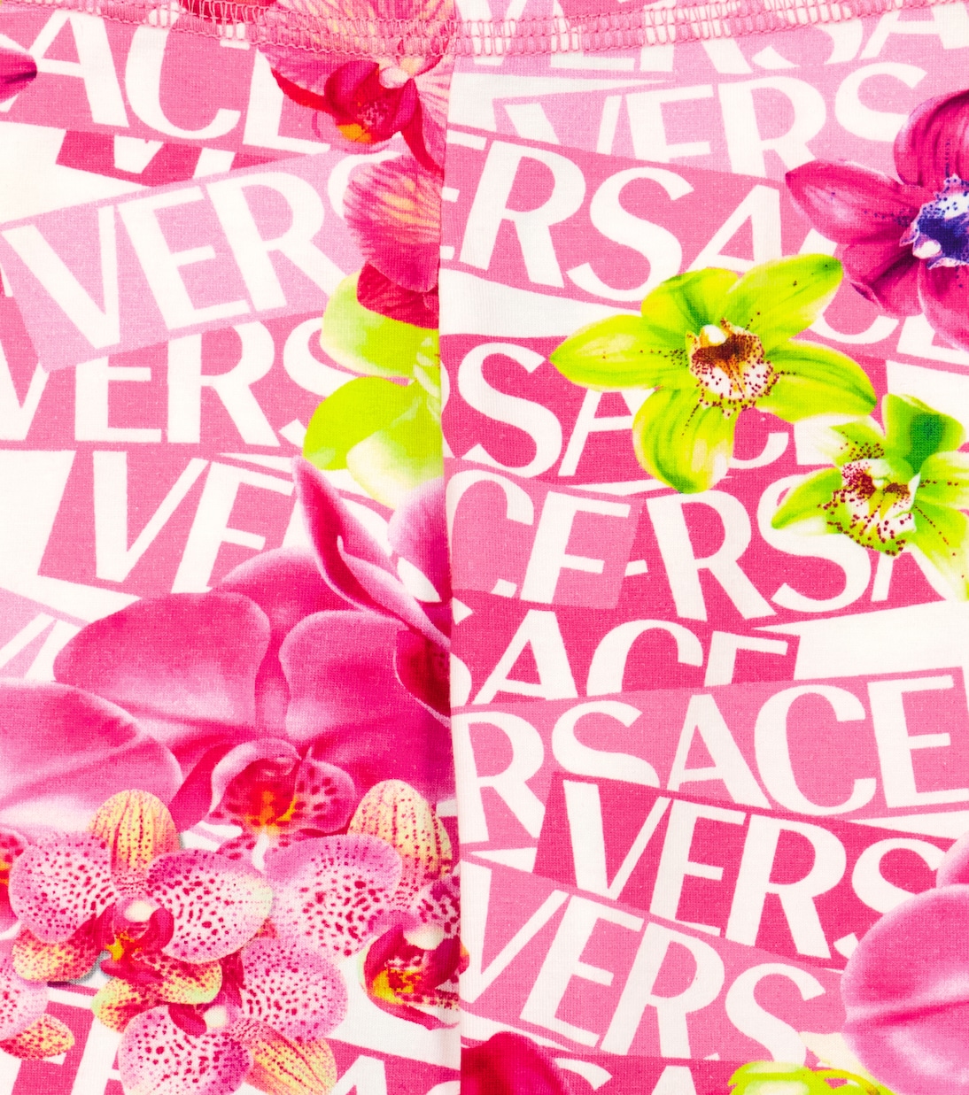 Bebé - leggings de jersey de algodón | Versace Kids