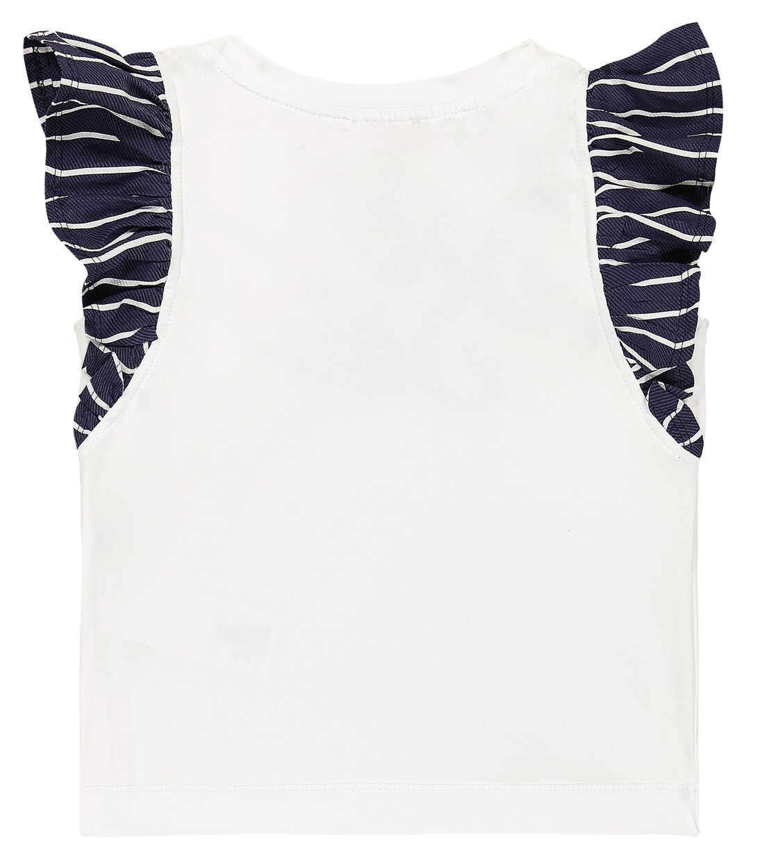 Cotton jersey printed top | Monnalisa