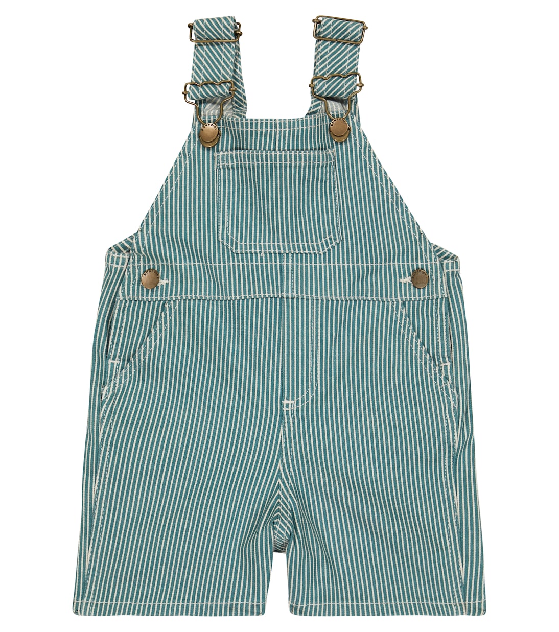 Baby Casper denim overalls | Bonpoint