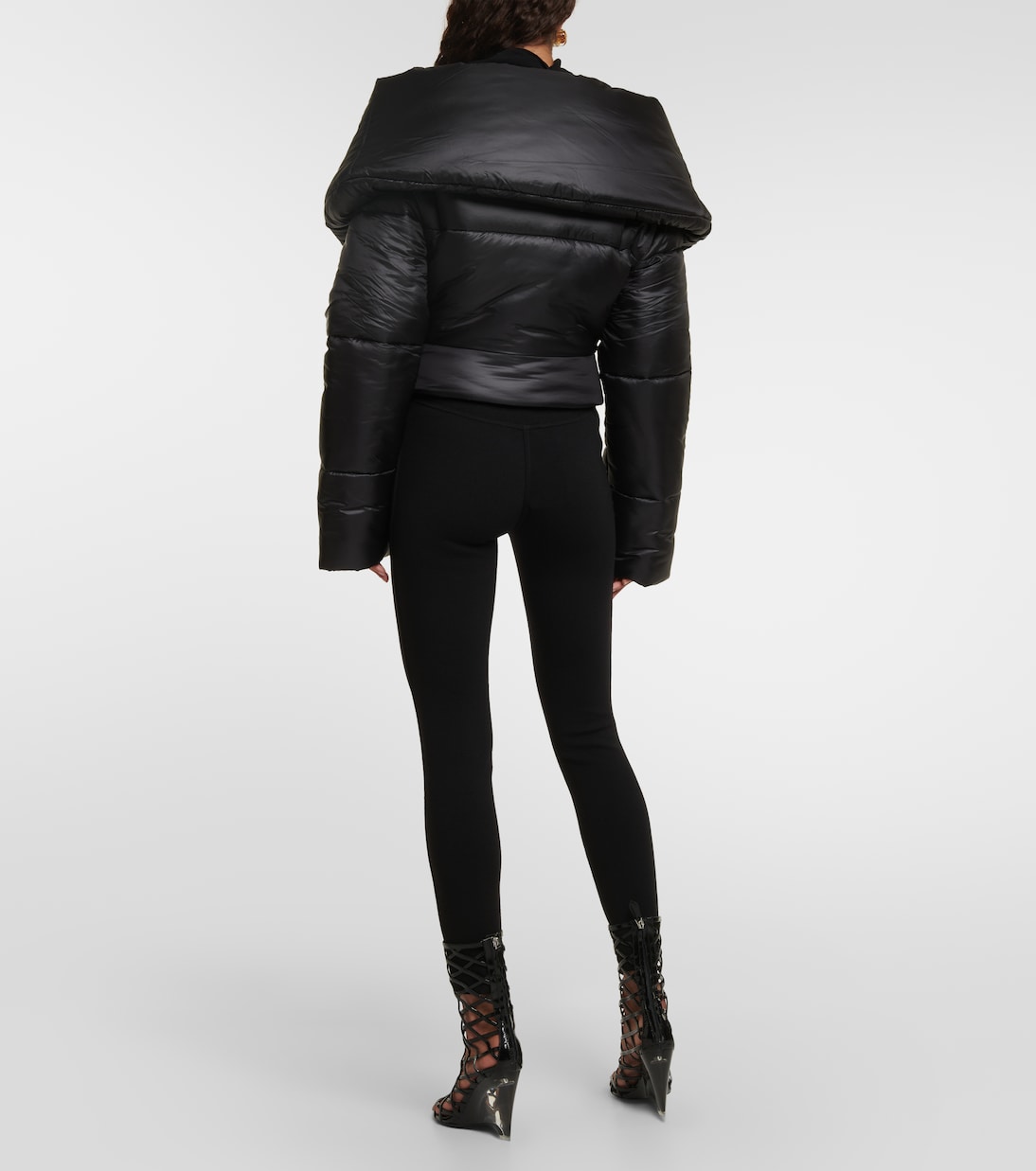 Cropped puffer jacket | Alaïa