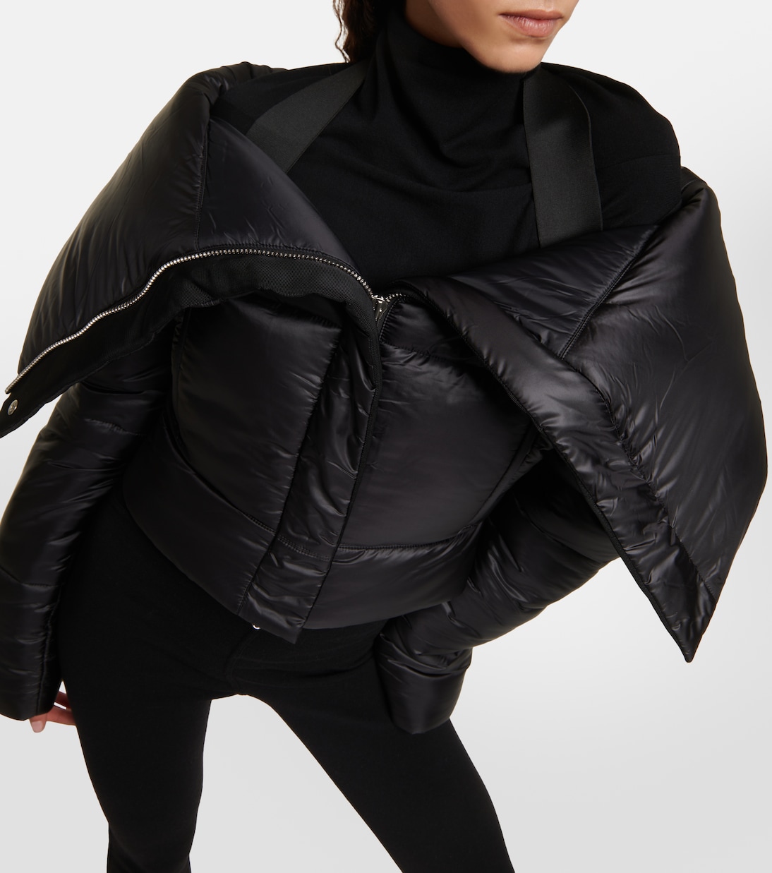 Cropped puffer jacket | Alaïa