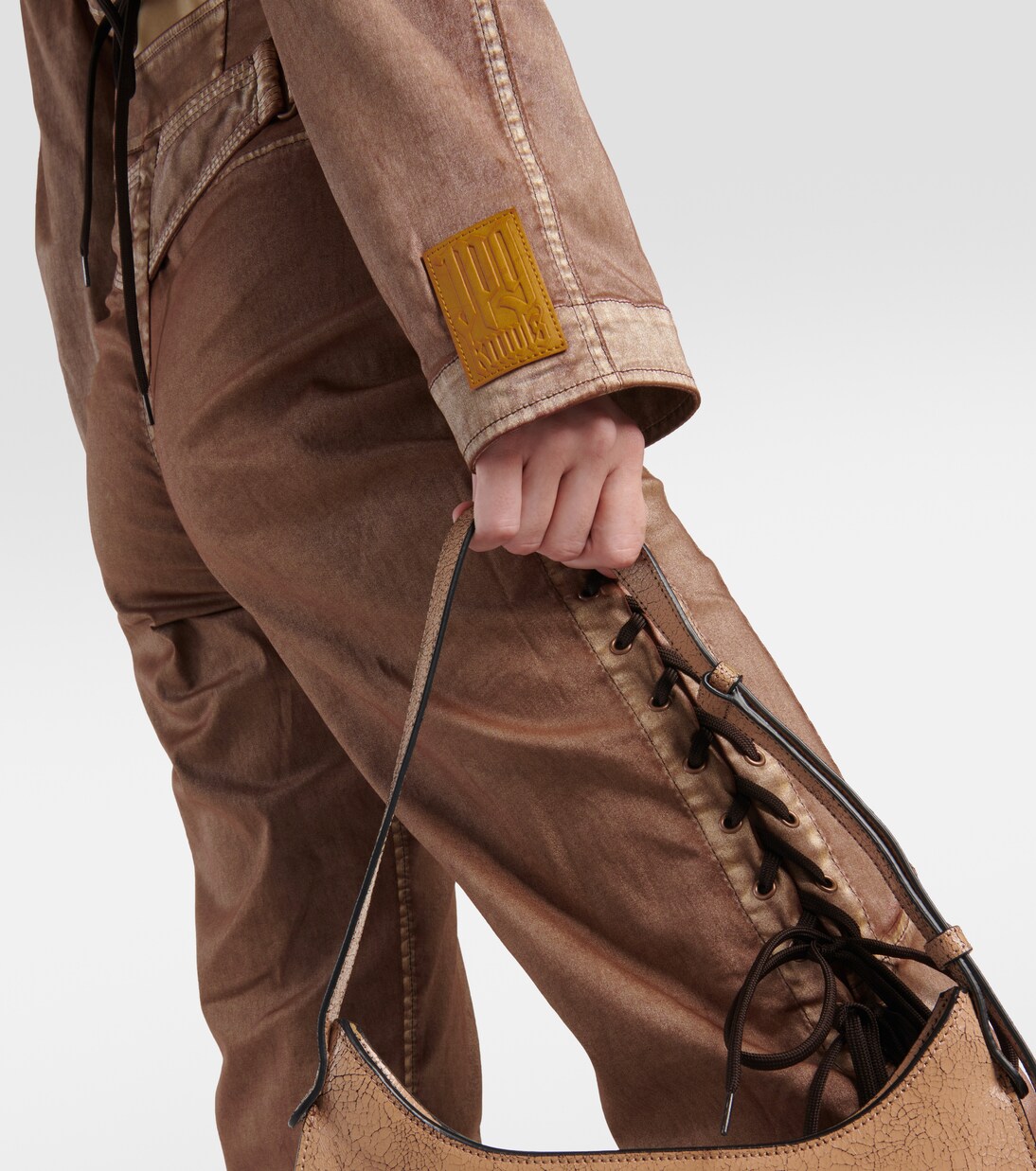 X KNWLS Cropped-Jeansjacke | Jean Paul Gaultier