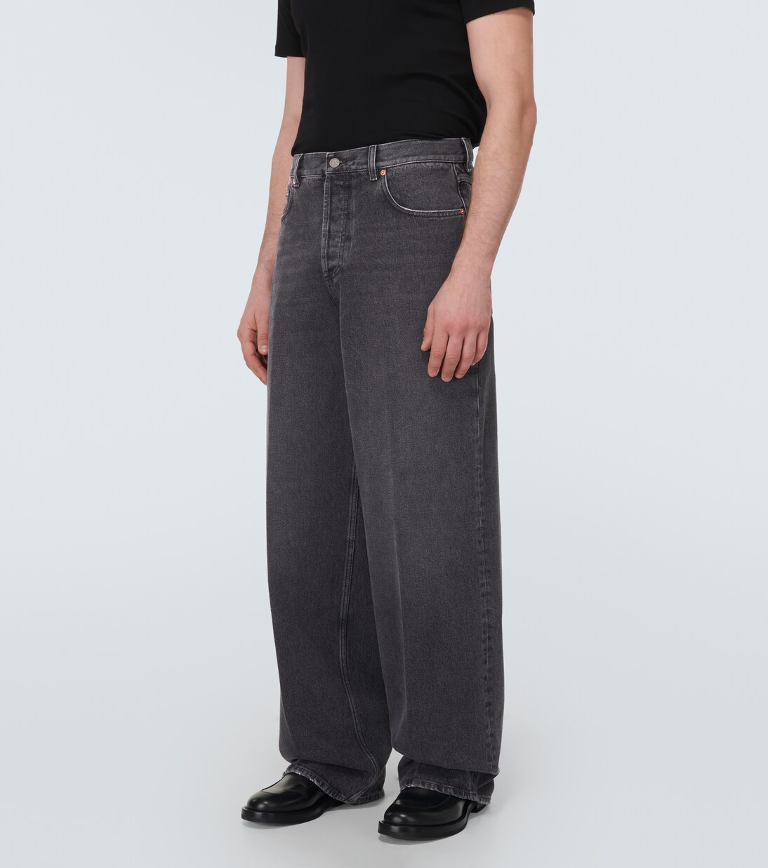 High-Rise Wide-Leg Jeans | Valentino