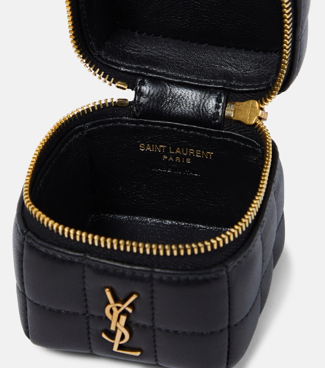 Cassandre Carré Mini leather box bag | Saint Laurent
