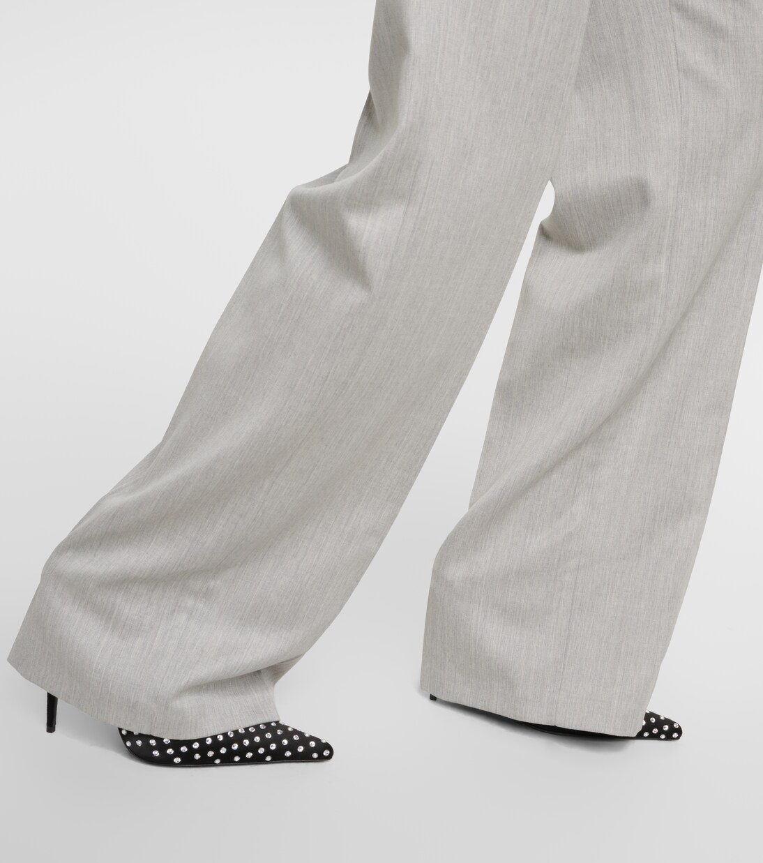 Gerade Mid-Rise-Hose aus Wolle | Magda Butrym