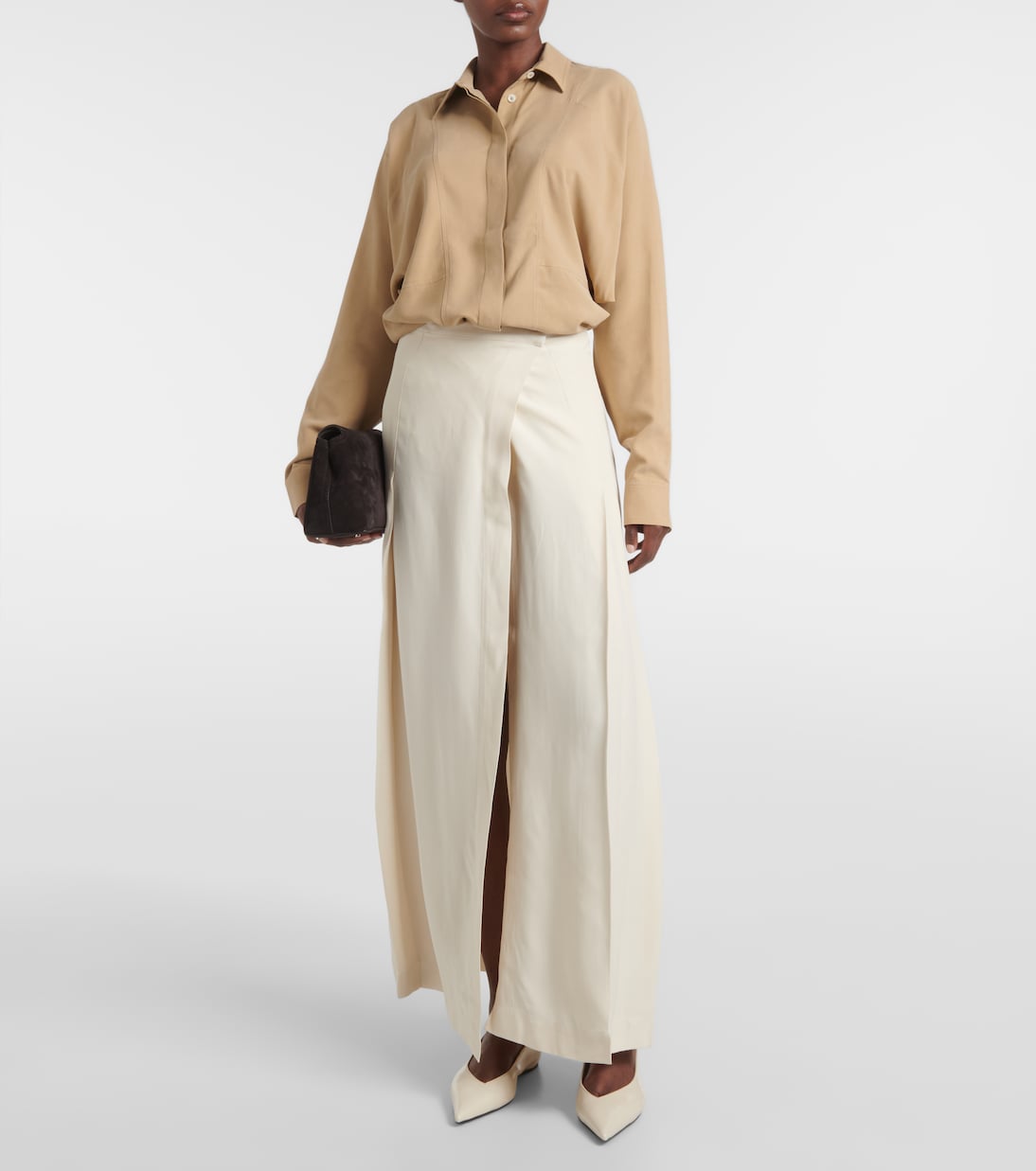 Hemd aus Seide | Toteme