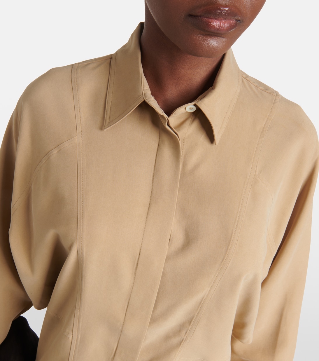 Hemd aus Seide | Toteme