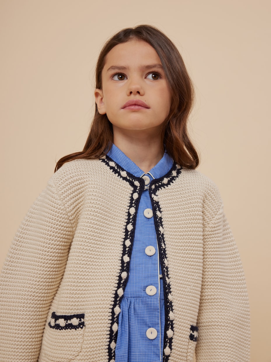 Cardigan Fanette in misto lana | Bonpoint