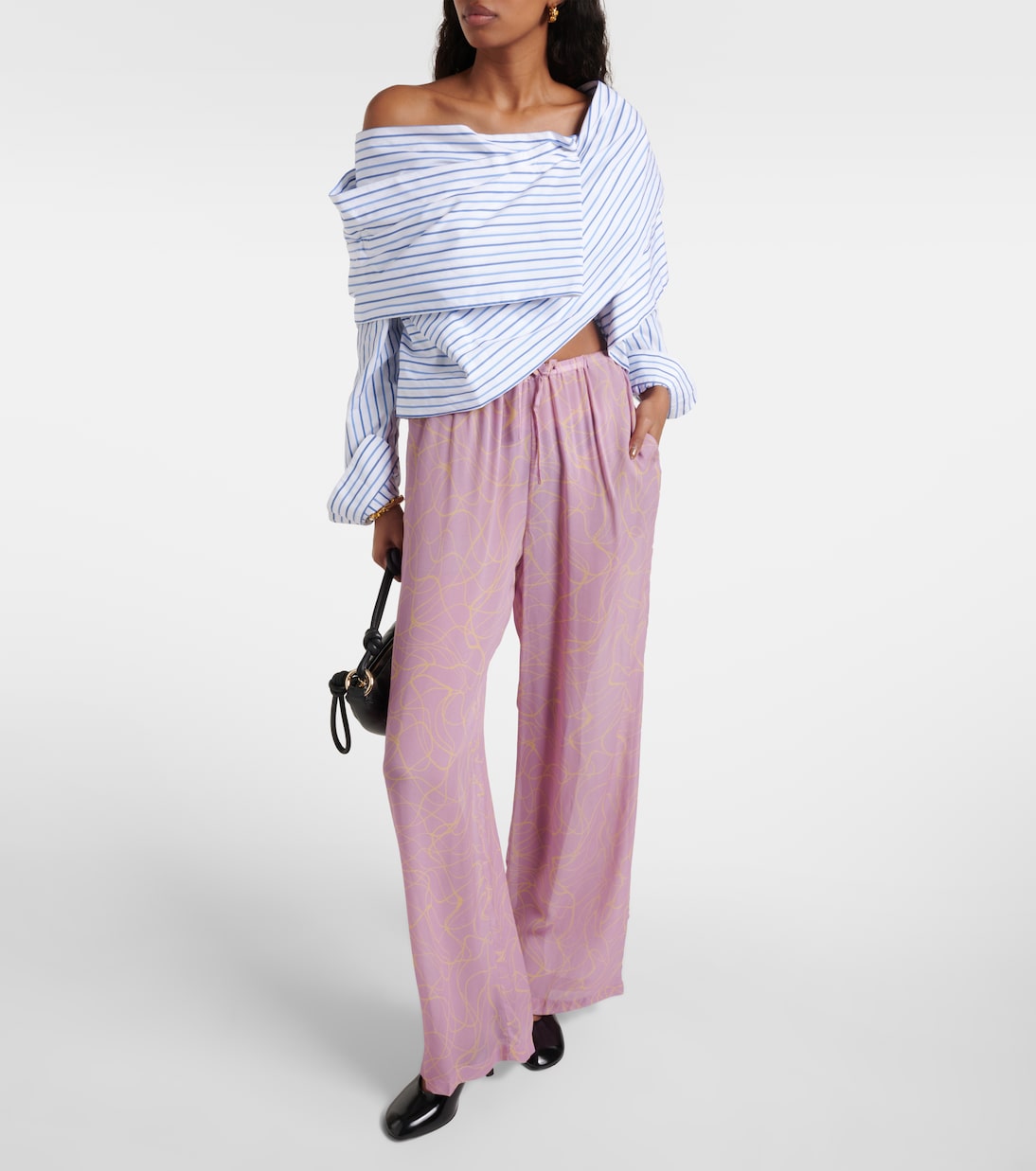 Pantalon ample imprimé | Dries Van Noten