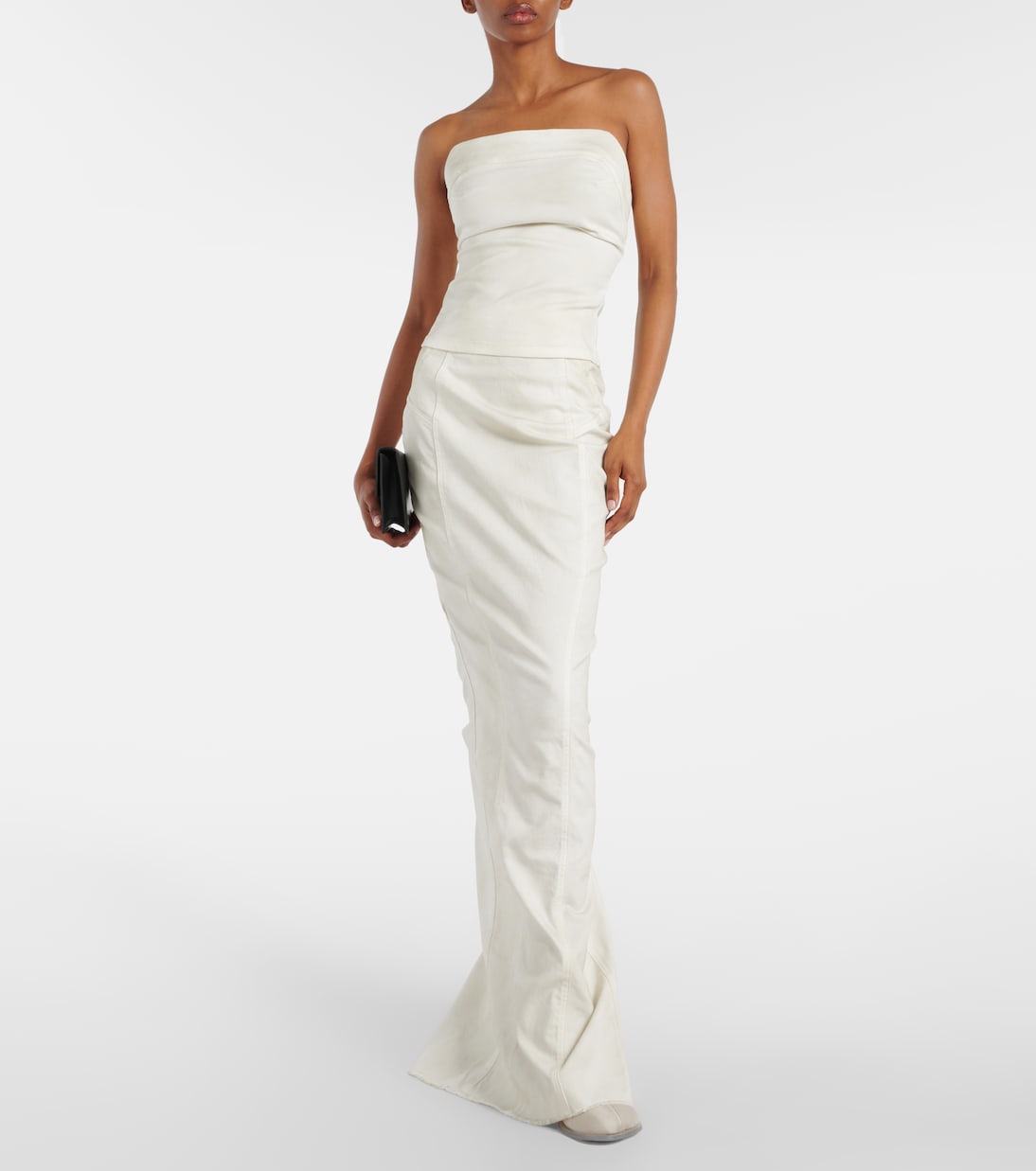 Maxirock Channel aus Denim | Entire Studios