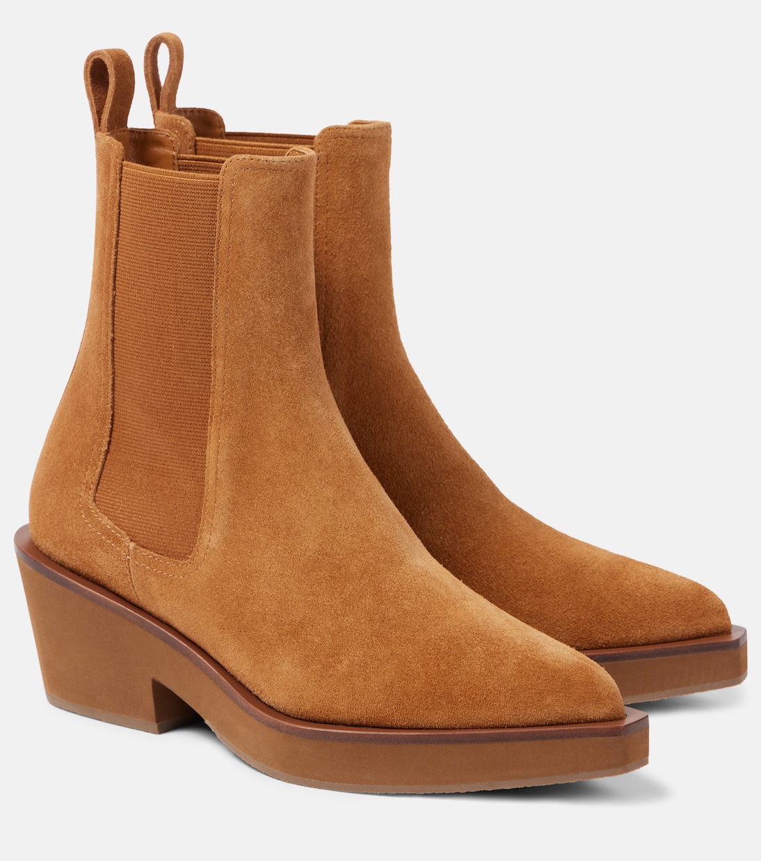 Bottines Tegan en daim | Clergerie
