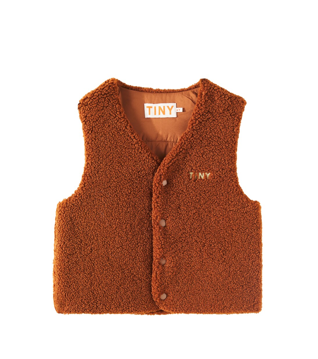 Padded fleece vest | Tinycottons