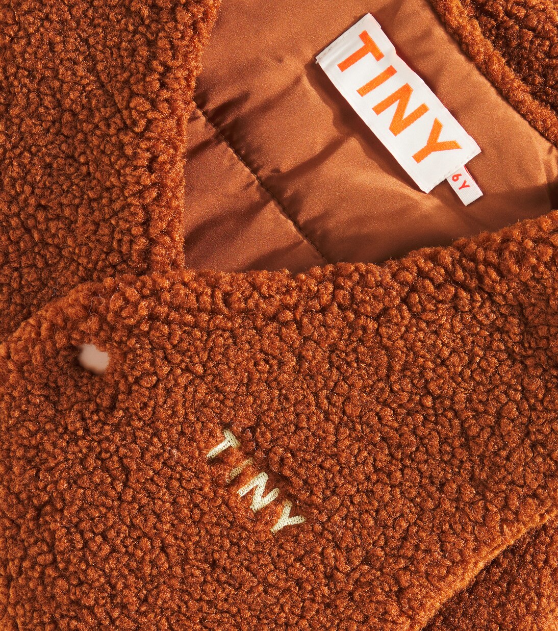 Padded fleece vest | Tinycottons