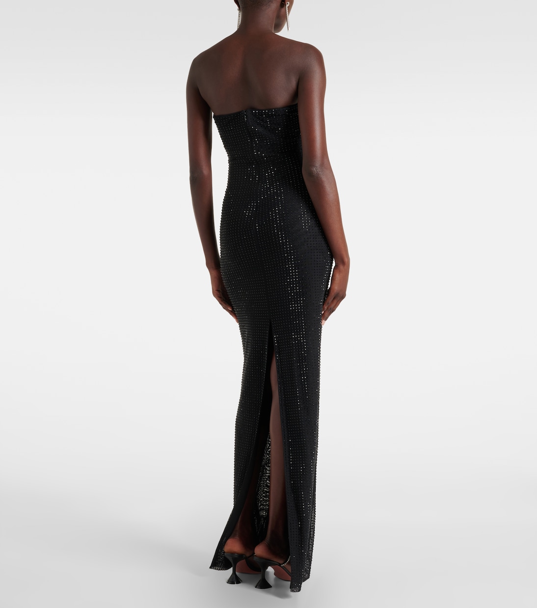 Embellished strapless gown | Self-Portrait