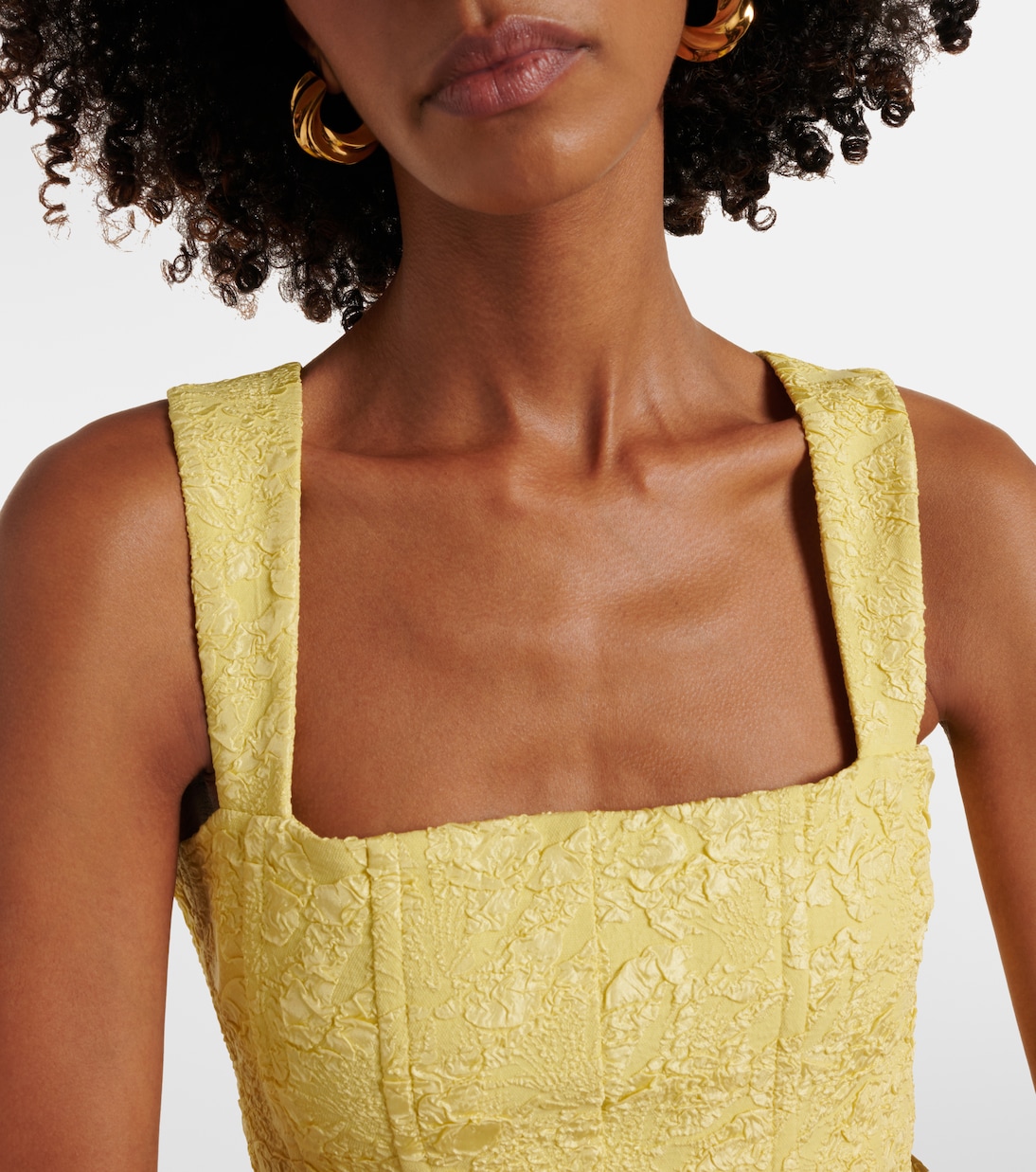 Robe Jovie en jacquard | Simkhai