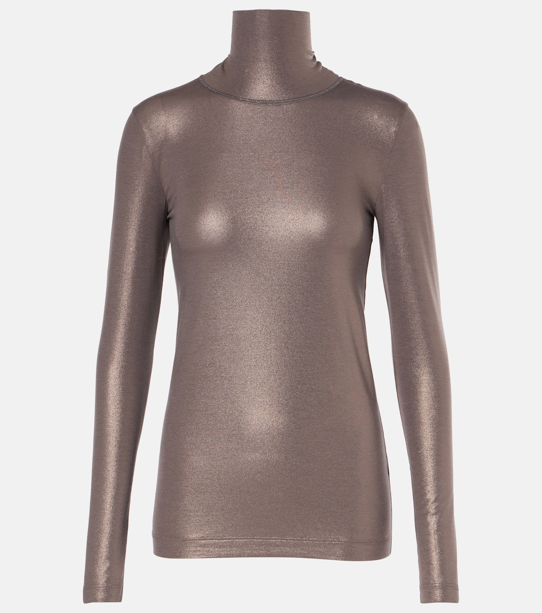 Cotton-blend turtleneck sweater | Brunello Cucinelli