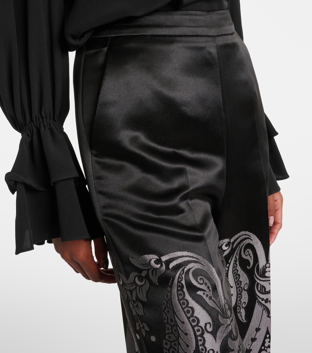 Weite Hose aus einem Seidengemisch | Etro