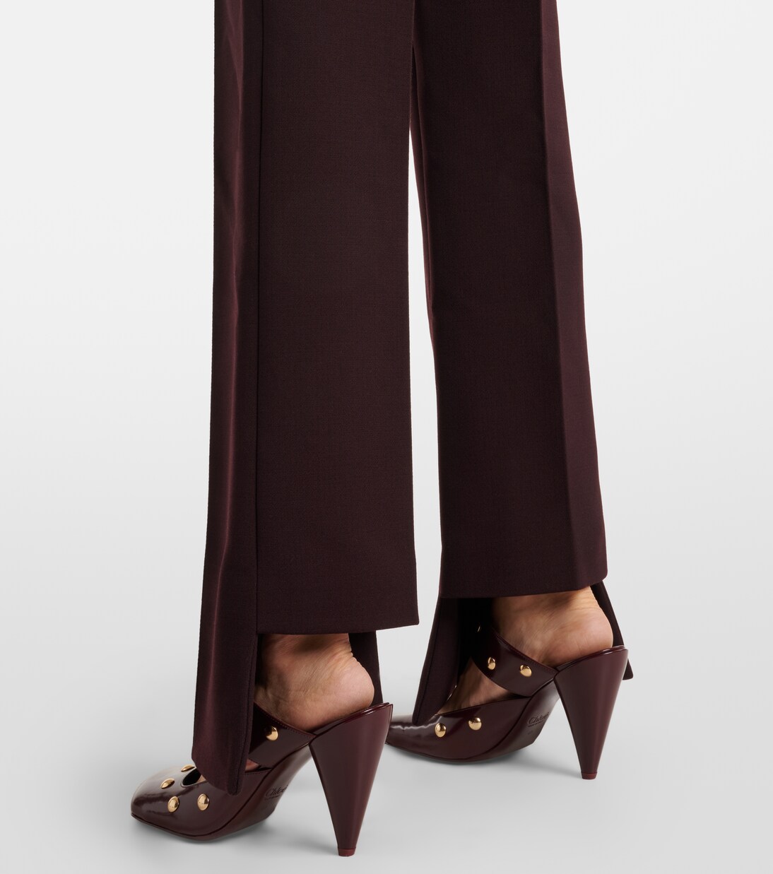 Pantalon ample en laine | Chloé