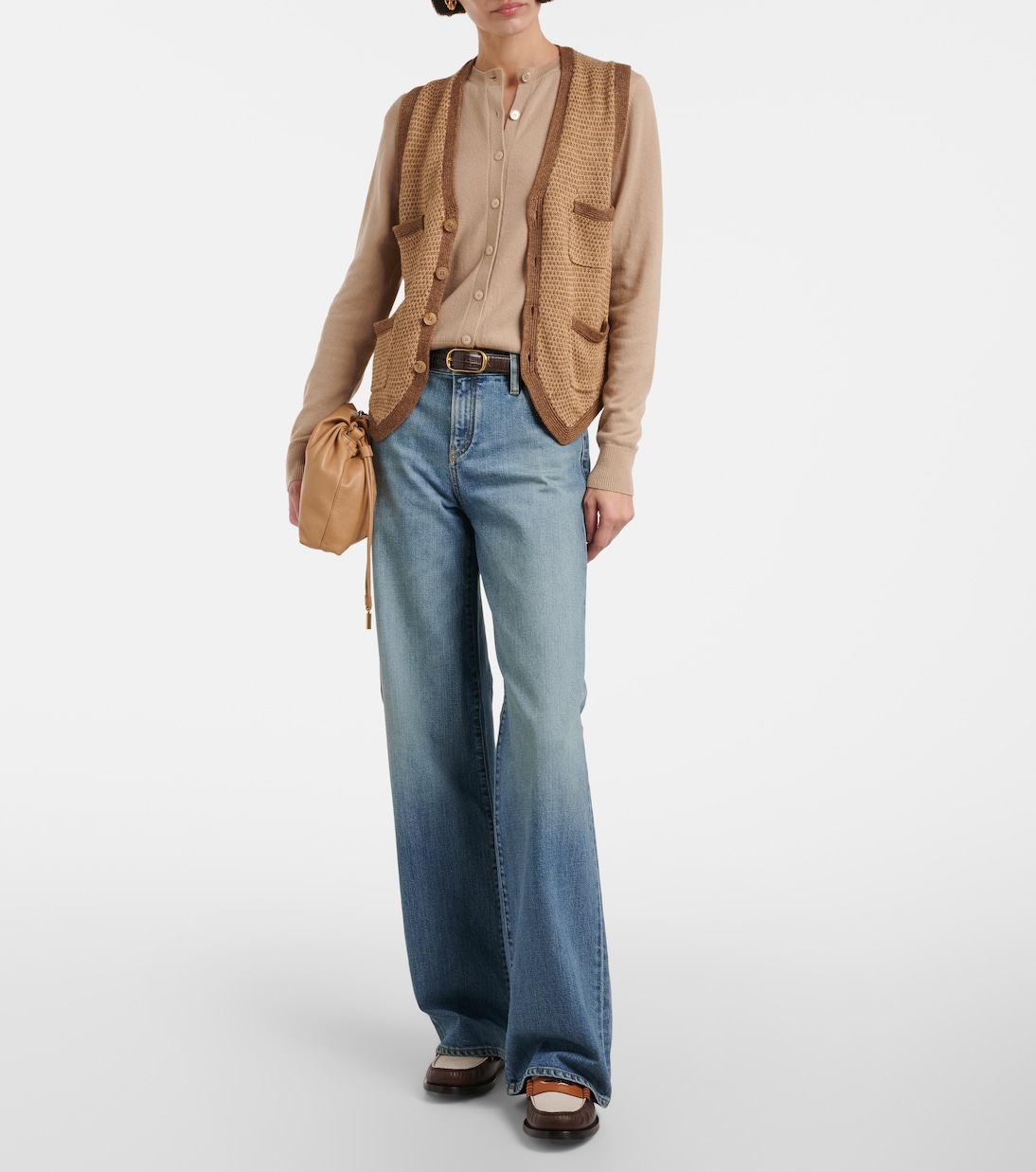 Mercer wide-leg jeans | Ralph Lauren Collection